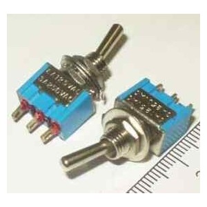 тумблер 3А*250в узкие (3-х поз) MTS-103