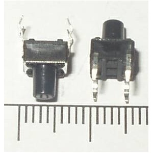 кноп. такт. 6.0 х 6.0 х 7.5 4 кон