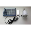 Лампа на солнечной батарее + пульт